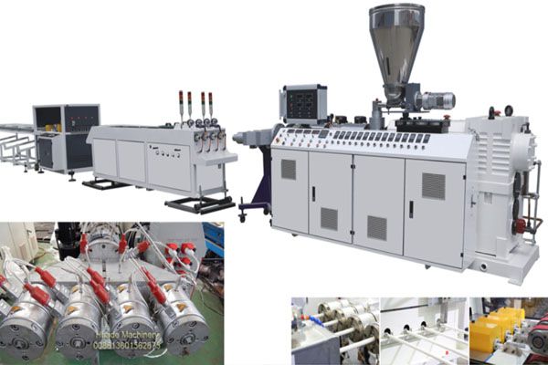 4 Strand PVC Pipe Extrusion Line