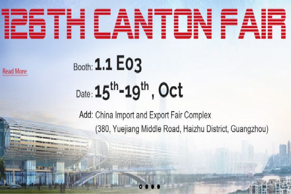 Welcome to Our Booth—126th Guangzhou Canton Fair