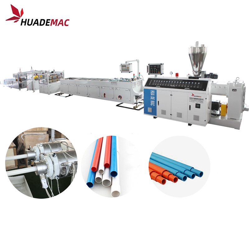 PVC UPVC Dual Strand Pipe Extrusion Line