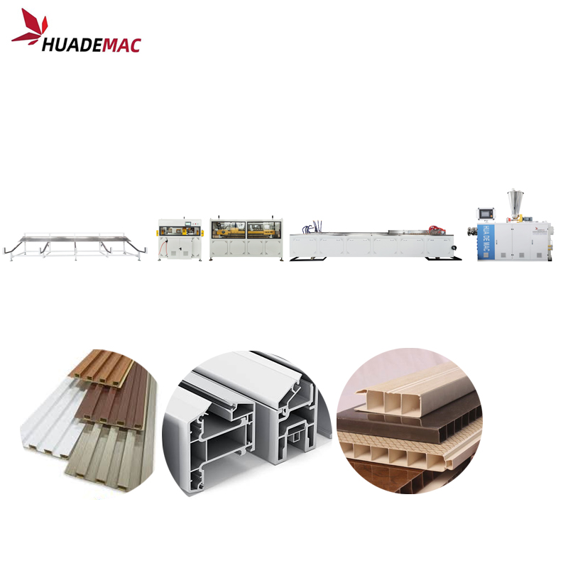  UPVC Wall Grid Panel Extrusion Line 